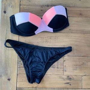 Victoria’s Secret Swim Bikini Set 2 tops + bottom